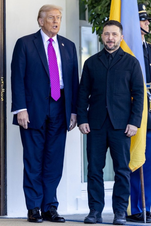 Donald Trump i Volodimir Zelenski