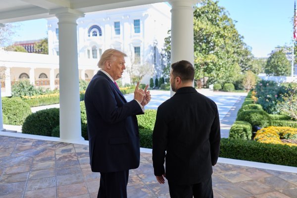 Donald Trump i Volodimir Zelenski