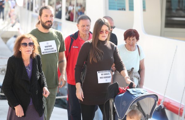 Omiš: Građani prosvjedovali zbog projekta obilaznice