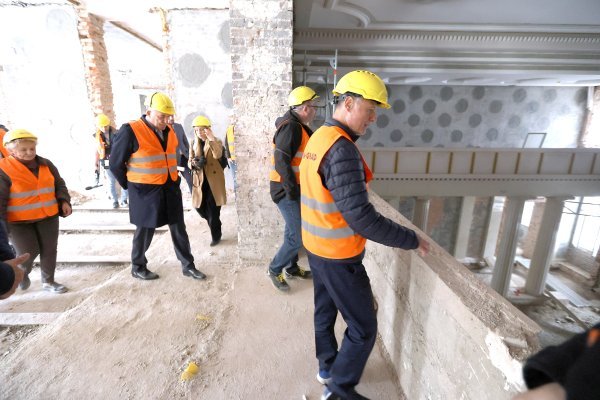 Gordan Jandroković obišao zgradu Hrvatskog sabora koja se obnavlja
