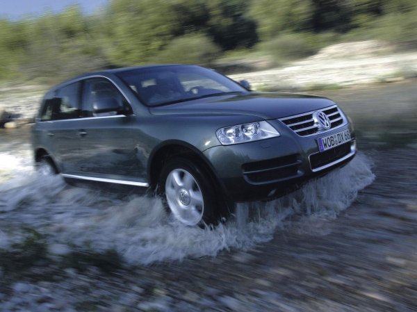 Prva generacija VW Touarega već je savladavala vodene prijelaze dubine do 58 cm