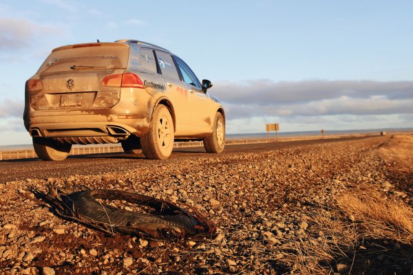 Pouzdan i robustan: Touareg na Panameričkoj autocesti 2011. godine