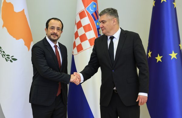Milanović se sastao s predsjednikom Cipra Nicosom Christodoulidesom
