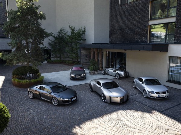 Audi Concept C, Audi TT, Audi R8, Audi RS 6 (C6, 2004), Auto Union Typ C