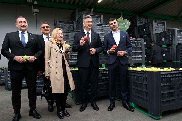 Plenković na otvarnju LDC-a za jabuke
