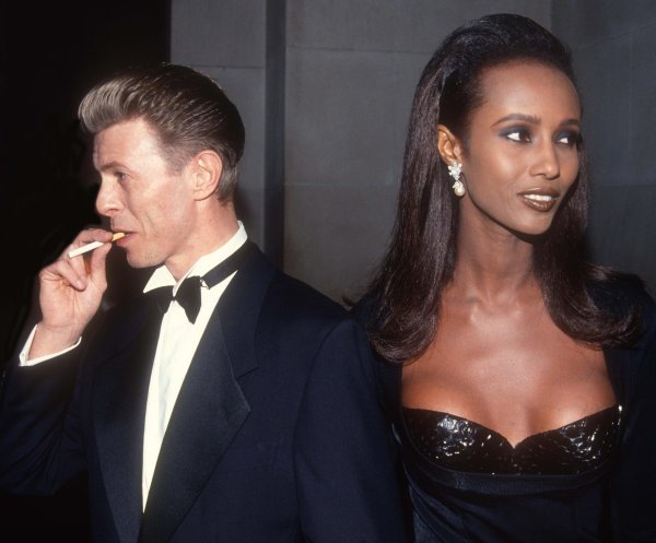 Iman i David Bowie
