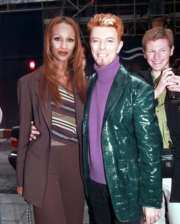 Iman i David Bowie