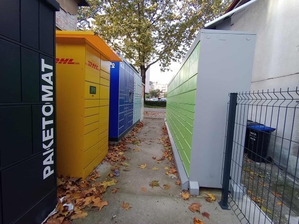 Paketomati uz stambene objekte u Držićevoj
