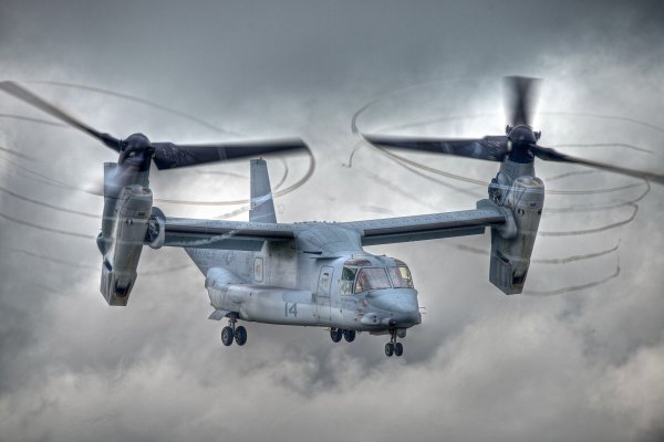 Bell Boeingov tiltrotor V-22 Osprey na čijem dizajnu se temelji novi koncept dronova