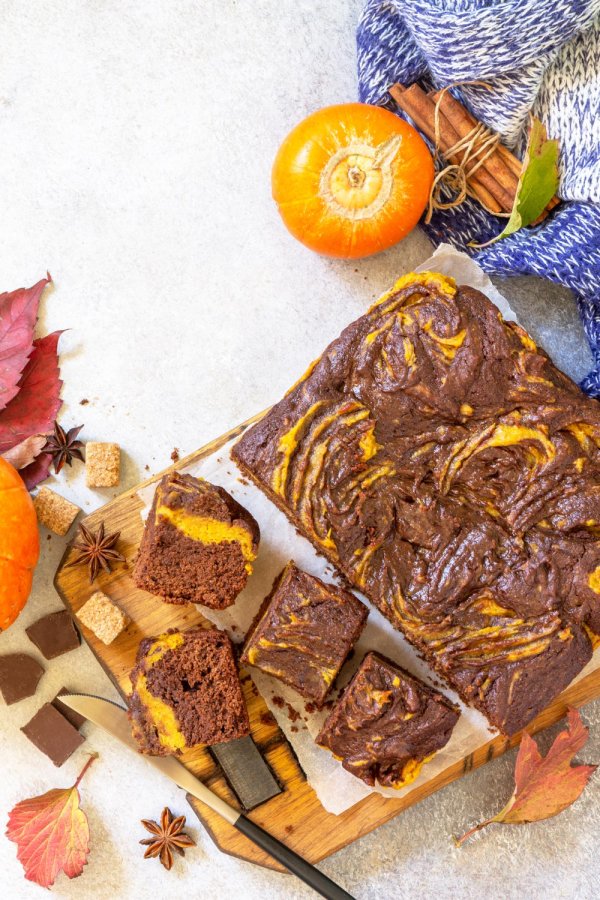 Brownie s bundevom i narančom