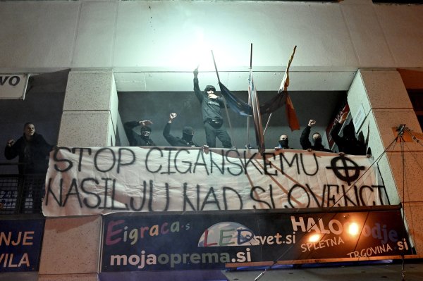 Incident na prosvjedu u Novom Mestu