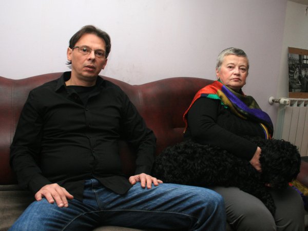 Brat Paul i mama Lylian Nicolier