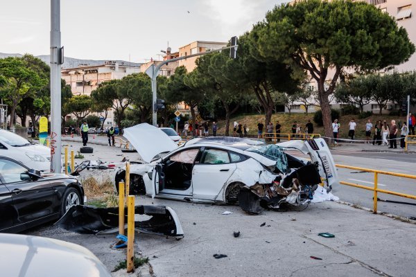 Optužnica vozaču Tesle koji je u Splitu usmrtio ženu na nogostupu