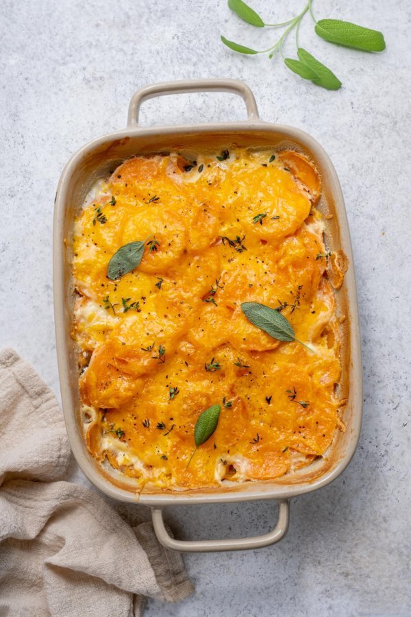 Lazanje s bundevom i sirom