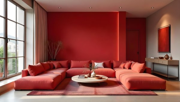 Unatoč svojoj ljepoti, jarke boje nisu idealne za dnevni prostor