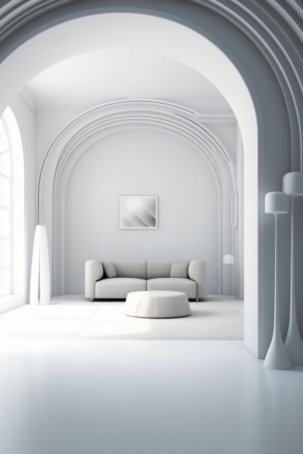 Bijela je iznimno svestran neutralan ton, no njezine nijanse određuju hoće li djelovati ugodno i toplo ili hladno i sterilno 