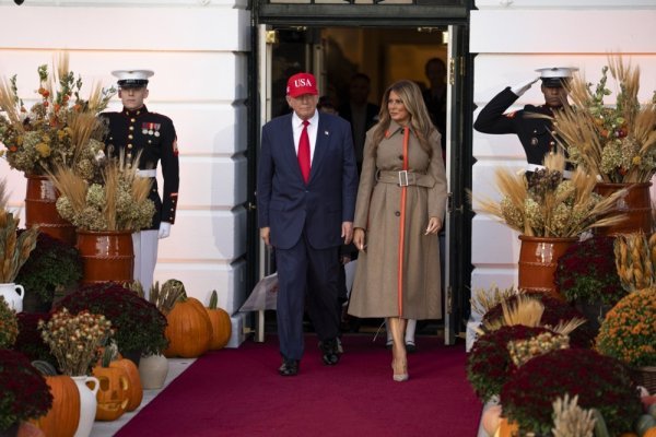 Donald Trump i Melania Trump na Noć vještica