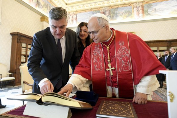 Zoran Milanović posjetio papu Lava XIV.