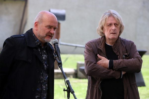 Ivan Mesek (lijevo) trenutačni je upravitelj Zaklade Kultura nova