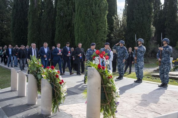 Polaganje vijenaca u Splitu