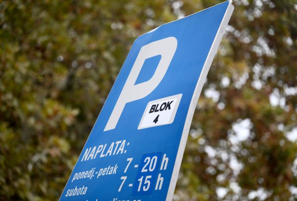 Blokovsko parkiranje, ilustracija