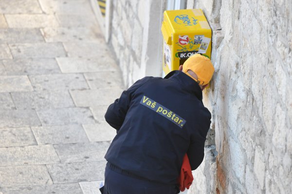 Poštar, ilustracija