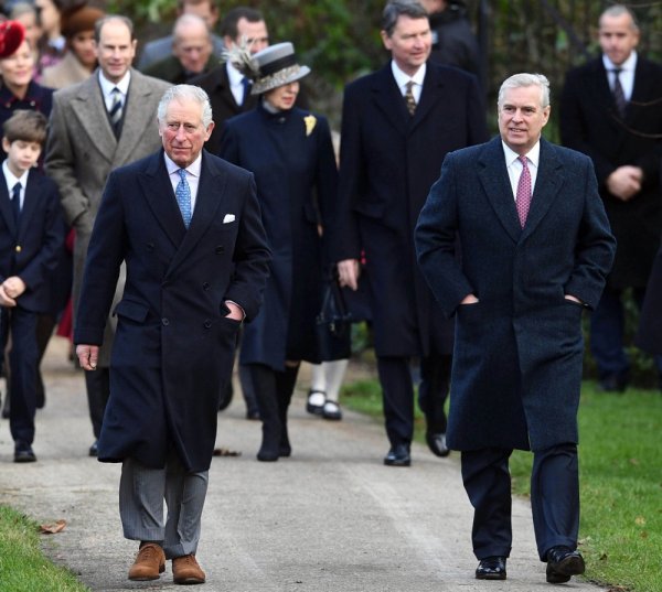 Kralj Charles III. i princ Andrew