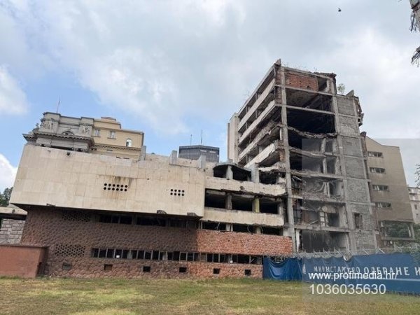 Zgrada bivšeg Generalštaba u Beogradu