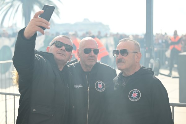 Skup Torcide i branitelja u Splitu