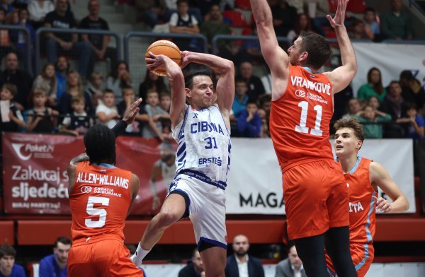 Cibona u velikom zagrebačkom derbiju pobijedila Cedevitu Junior