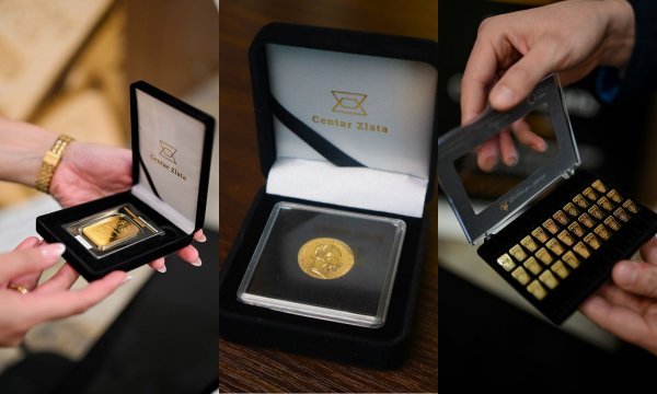 Investicijsko zlato dolazi u obliku zlatnih poluga, zlatnika i zlatnih kompleta