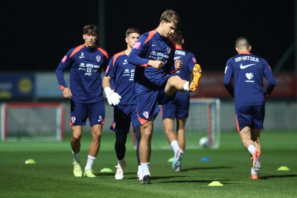 Hrvatska nogometna reprezentacija, trening, Rijeka Rujevica, 10.11.2025.