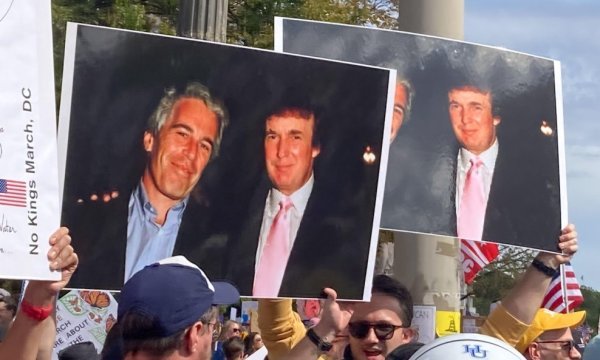 Donald Trump i Jeffrey Epstein