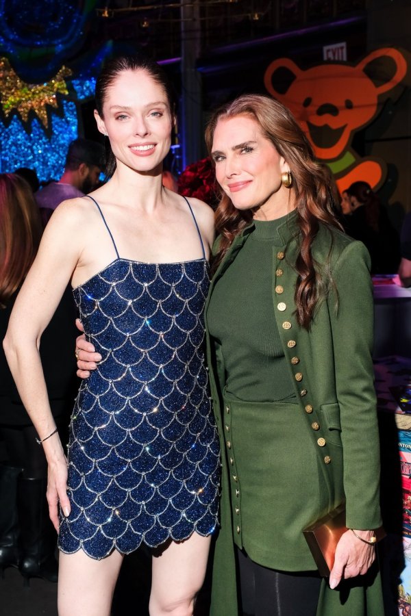 Coco Rocha i Brooke Shields