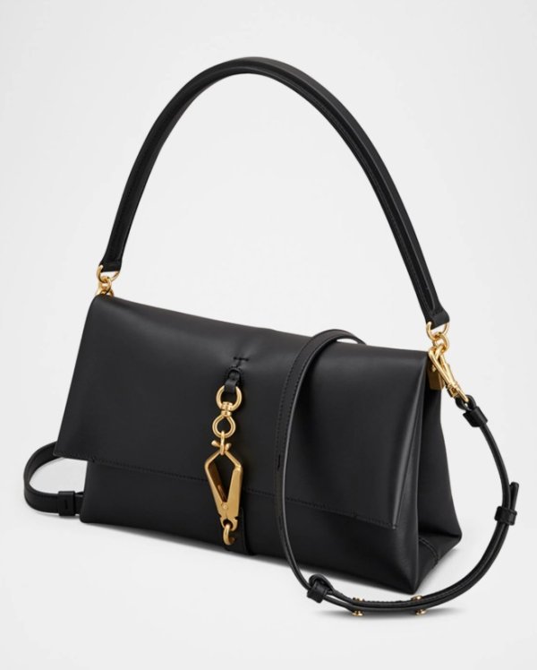 Tod's Mini Flap Leather Shoulder Bag
