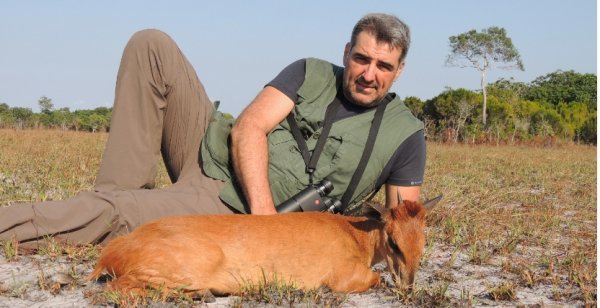 Nadan Vidošević na safariju u Mozambiku 2012.