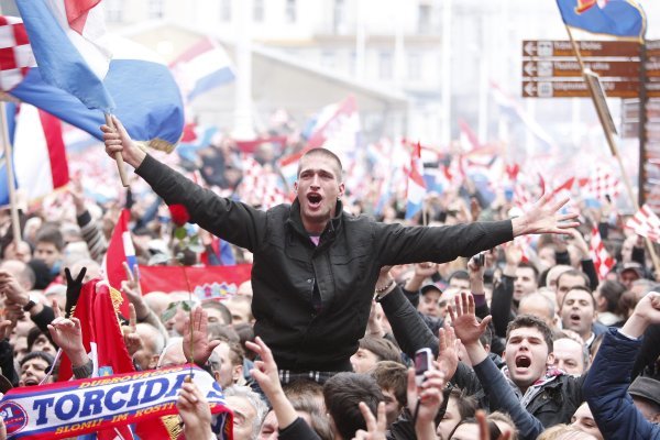 Doček generala Ante Gotovine i Mladena Markača nakon puštanja iz Den Haaga