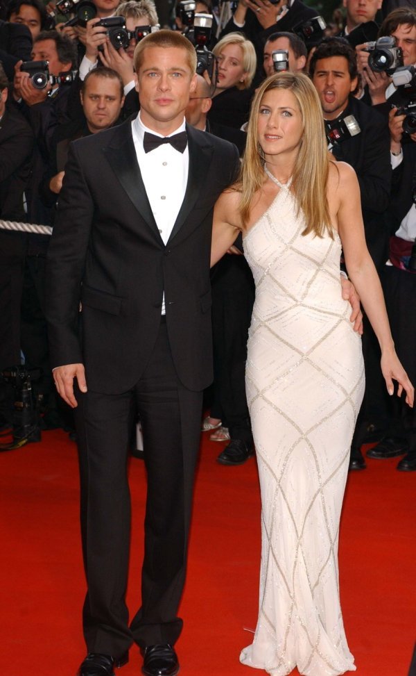 Jennifer Aniston i Brad Pitt, 2004.