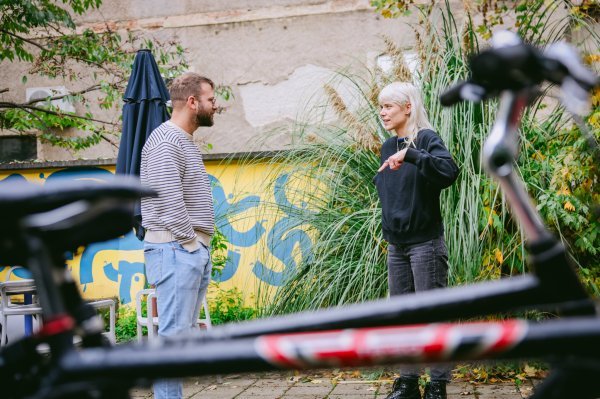 Hana Jušić s našim novinarom Matejem Ivušićem