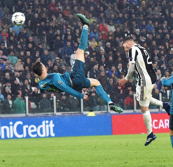 Cristiano Ronaldo, gol škaricama Juventus - Real Madrid (2018.)