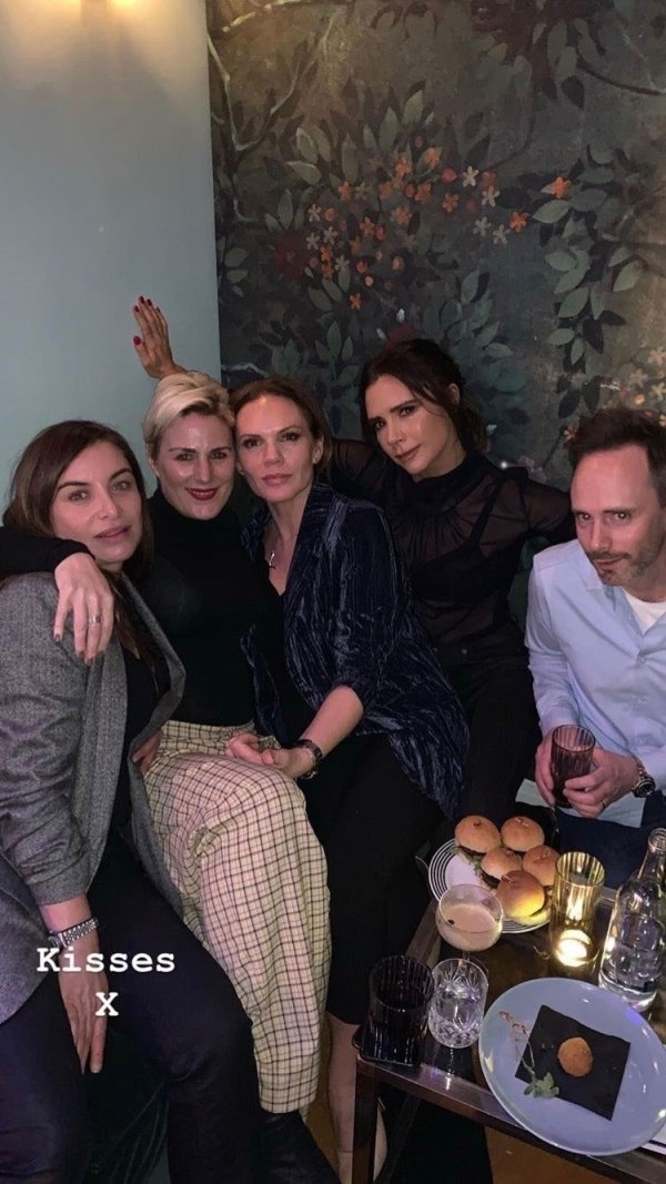 Victoria Beckham, Louise Adams, Christian Adams