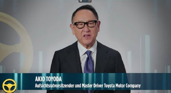 Akio Toyoda 'The Golden Steering Wheel'