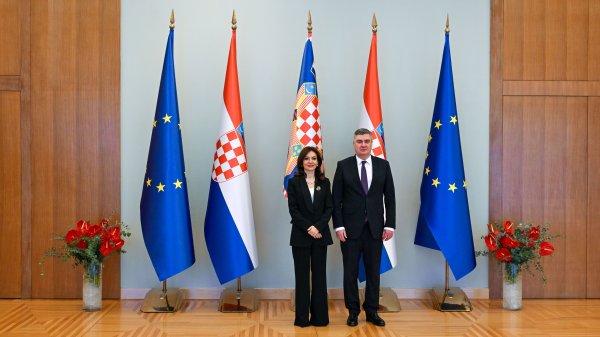 Zoran Milanović s Elisom Spiropali