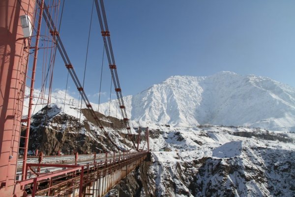 Megabrana Rogun, Tadžikistan