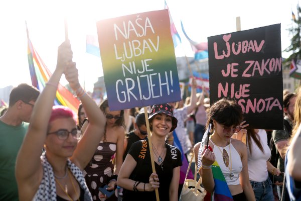 Ilustrativna fotografija s Povorke ponosa