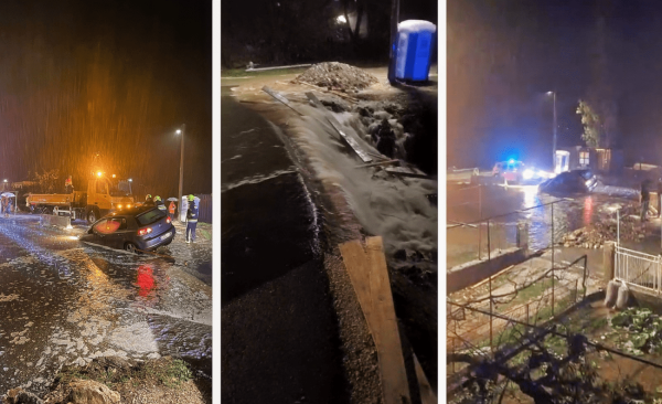 Dvije djevojke upale u bujicu zbog nemara na državnoj cesti: Mještani bijesni