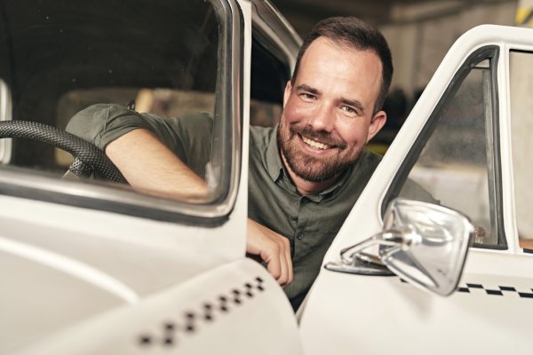 Škoda 100 sedan - originalni model iz 1969. i Martin Paclt