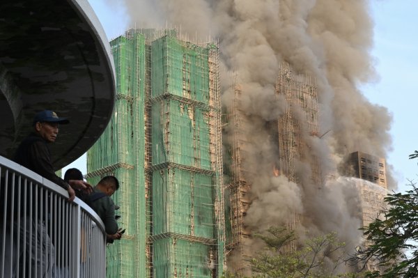 Bambusove skele planule su u tren oka