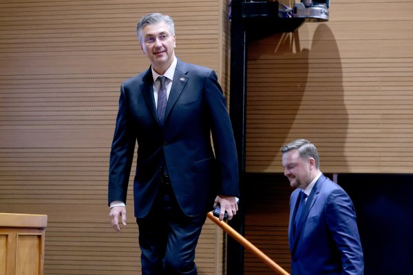 Andrej Plenković na predstavljanju plana za proračun