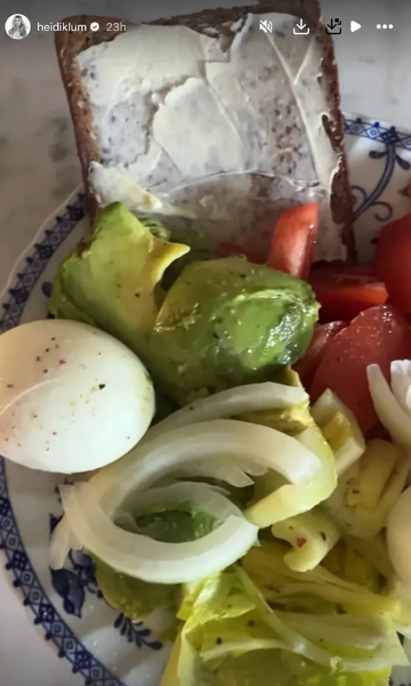 Doručak Heidi Klum